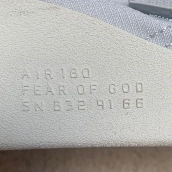 NWB Nike Air Fear Of God essentials - MOC light gray slip on tennis shoes - Picture 6 of 13
